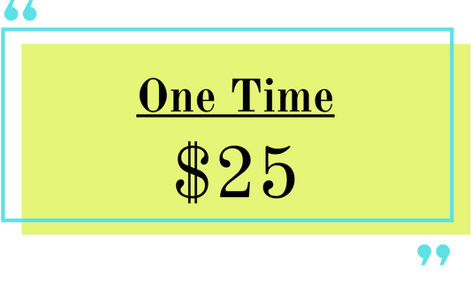 One time services